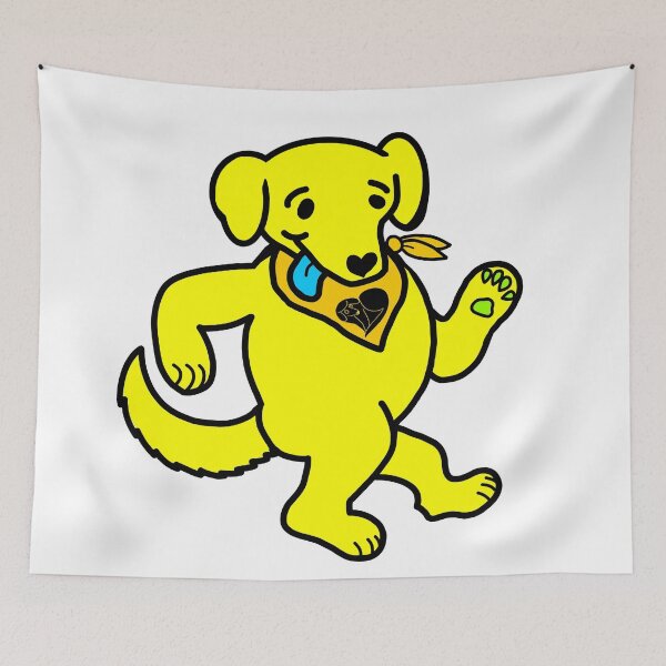 Item preview, Yellow Love Dawg Dancing designed and sold by LoveDawg.