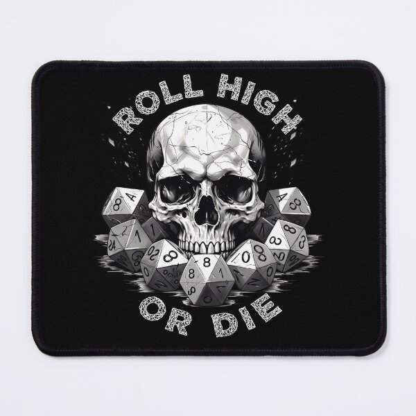 Item preview, DnD Shirt Roll High OR Die D20 Dice Design designed and sold by trendyzcom.