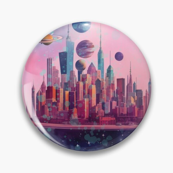 Item preview, New York City - Outer Space designed and sold by AOCollections.