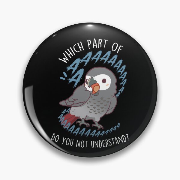 Item preview, African Grey Parrot Aaaa designed and sold by Clara Hollins.