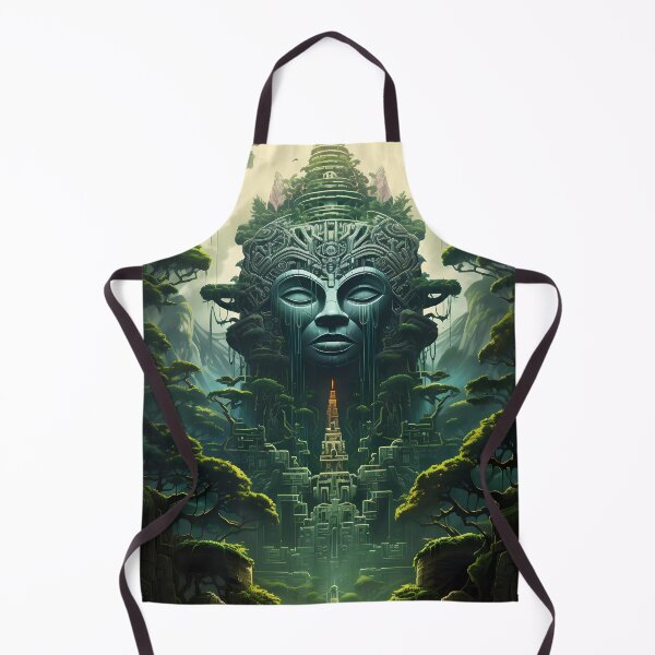 Item preview, "Mayan and Aztec Temples in the Jungle" designed and sold by Art-Vortex-fr.