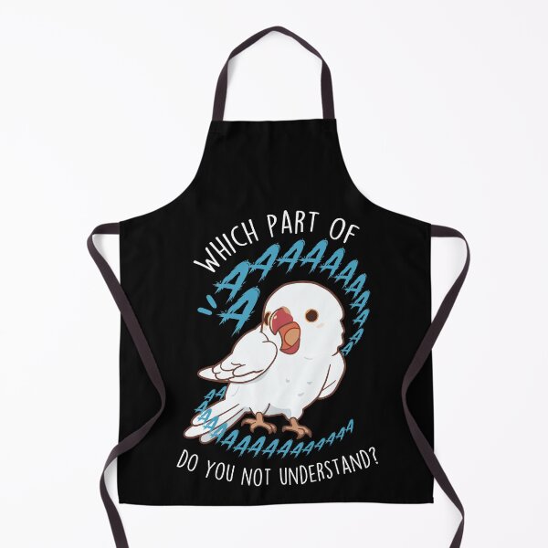 Item preview, White Indian Ringneck Parrot Aaaa designed and sold by Clara Hollins.