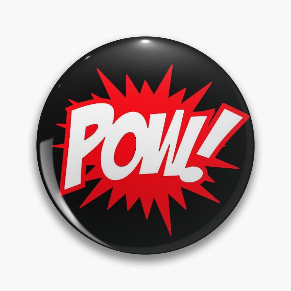Item preview, Comic text POW! designed and sold by ArtCraftLab.