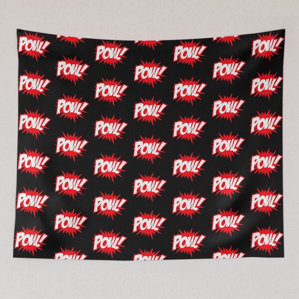 Item preview, Comic text POW! designed and sold by ArtCraftLab.