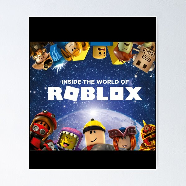 inside the world of Roblox - Games -  Poster for Sale by