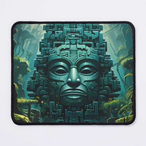 Item preview, "Mayan and Aztec Temples in the Jungle" designed and sold by Art-Vortex-fr.