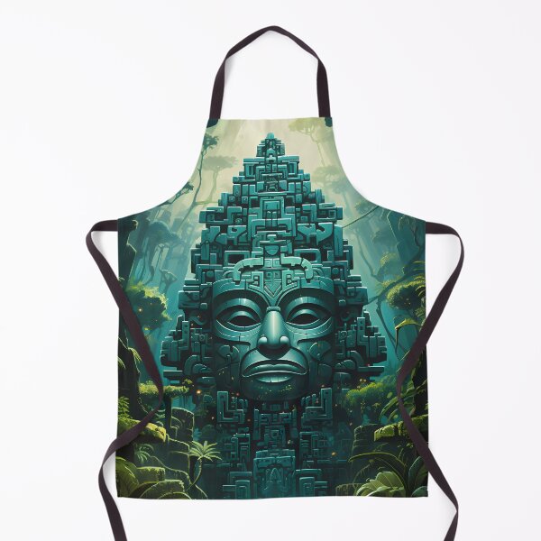 Item preview, "Mayan and Aztec Temples in the Jungle" designed and sold by Art-Vortex-fr.