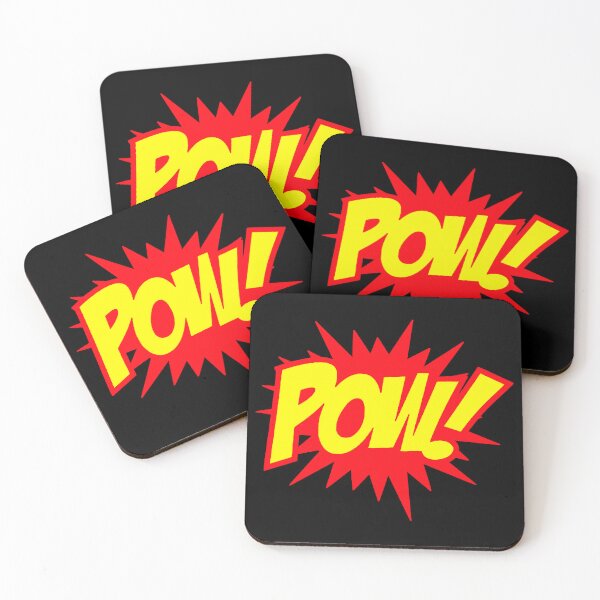 Item preview, Comic text POW! designed and sold by ArtCraftLab.
