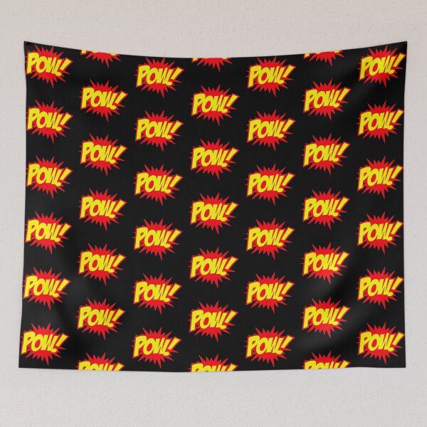 Item preview, Comic text POW! designed and sold by ArtCraftLab.