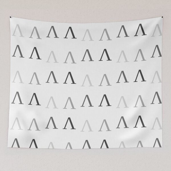 Item preview, LAMBDA / 4 PACK / MONOCHROME designed and sold by kassaroo.