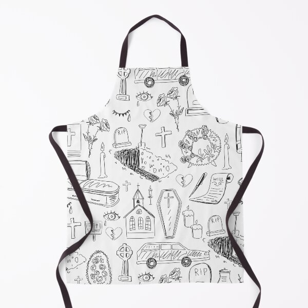 Item preview, halloween funeral graveyard bible white designed and sold by Gossip Rag.