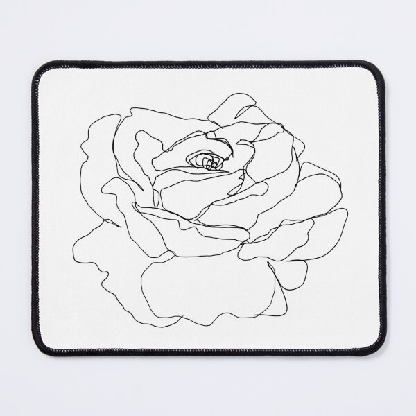 Item preview, One Line Rose Drawing designed and sold by DandiestArt22.