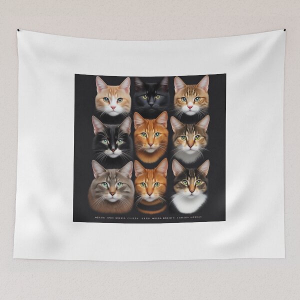 Item preview, See these beautiful kittens of different colors, they could be in your wardrobe. designed and sold by Animalissima.