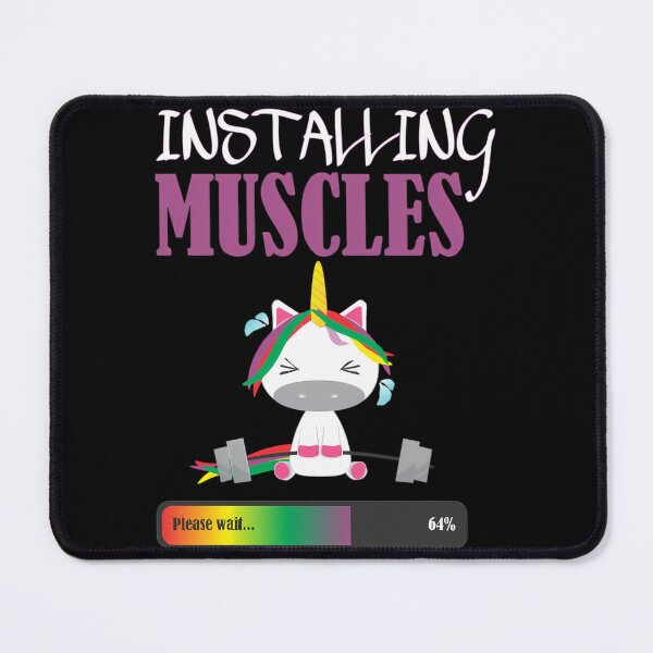 Item preview, Installing Muscles - 	 unicorn gym Relaxed Fit 	 designed and sold by gatqvyqt25.