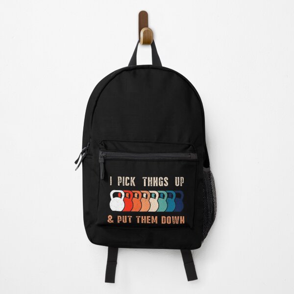 Item preview, I Pick Things Up And Put Them Down - retro gym designed and sold by Hugo Bloke.
