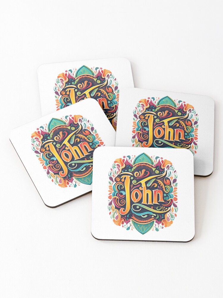 Thumbnail 1 of 5, Coasters (Set of 4), John designed and sold by duhnnae.