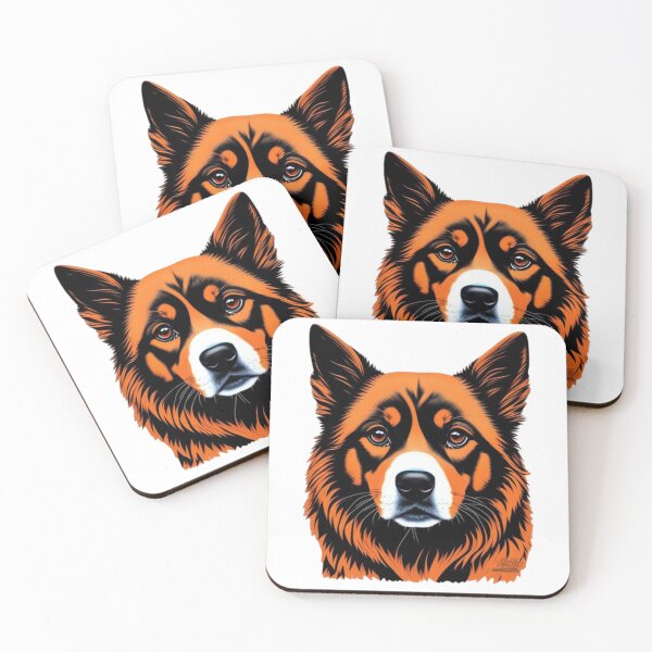 Item preview, Caramel dog in cartoon style, can be in your closet, buy it now. designed and sold by Animalissima.