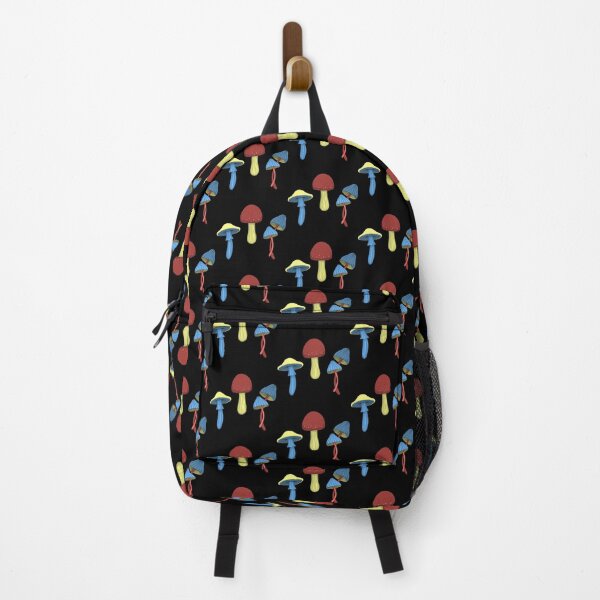 Item preview, mushroom! (black background) designed and sold by zoedoesart107.