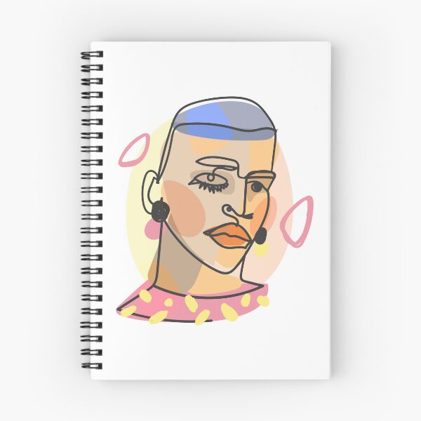 Item preview, Female Portrait in Flat Design Art Style designed and sold by hjian8219.