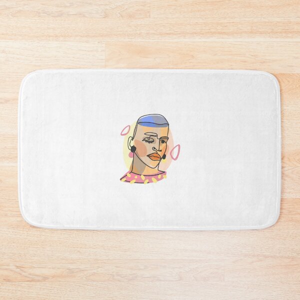 Item preview,  Female Portrait in Flat Design Art Style designed and sold by hjian8219.