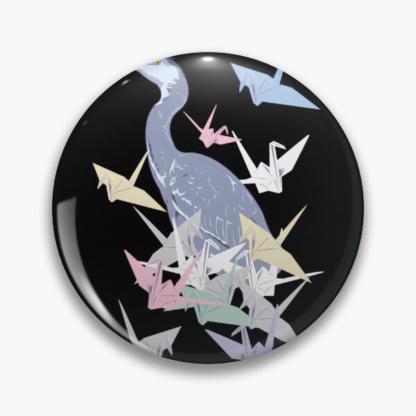 Item preview, Grulla con grullas de papel designed and sold by phxjikjwmk62.