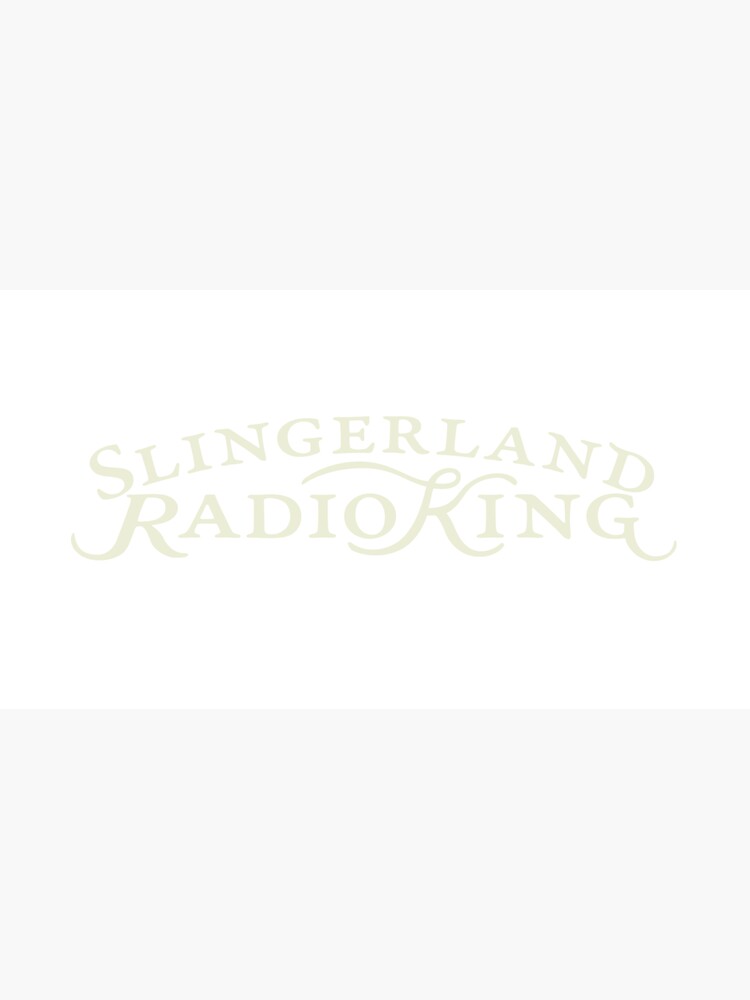 "Vintage Slingerland Radio King Logo (offwhite ink for dark