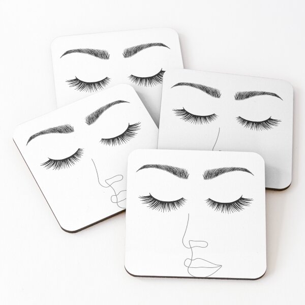 Item preview, Graphic design of female face outline art print designed and sold by dcrc.