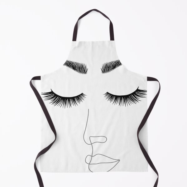 Item preview, Graphic design of female face outline art print designed and sold by dcrc.