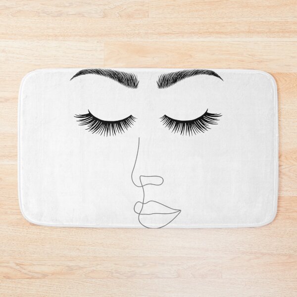 Item preview, Graphic design of female face outline art print designed and sold by dcrc.