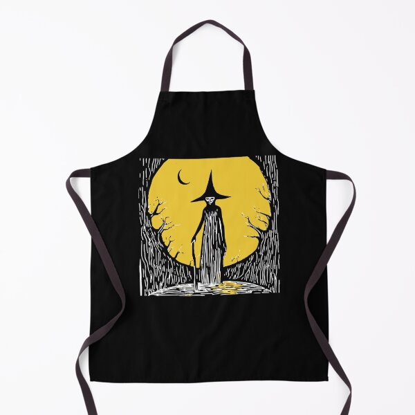 Item preview, Linocut Witch designed and sold by Texterns.