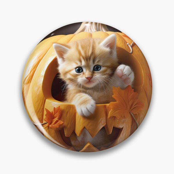 Item preview, Kitten in a Pumpkin designed and sold by Scott-Photo.