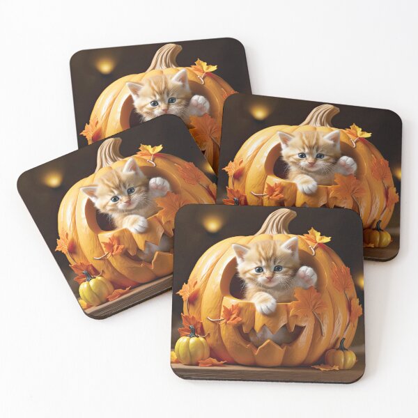 Item preview, Kitten in a Pumpkin designed and sold by Scott-Photo.