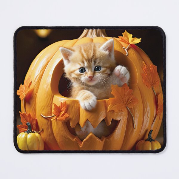 Item preview, Kitten in a Pumpkin designed and sold by Scott-Photo.