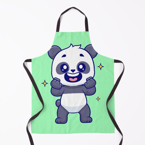 Item preview, Panda Bliss: Cute Panda Enjoying a Snack designed and sold by hjian8219.