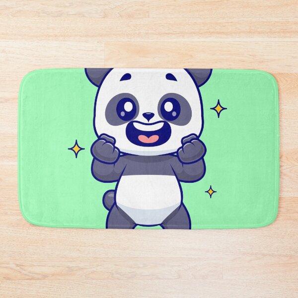 Item preview, Panda Bliss: Cute Panda Enjoying a Snack designed and sold by hjian8219.