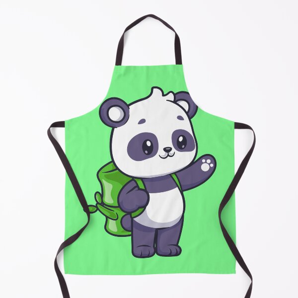 Item preview, Cute Panda with Bamboo Bag Cartoon Vector Icon designed and sold by hjian8219.