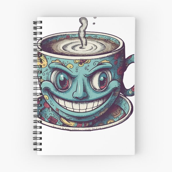Item preview, Trippy coffee character  designed and sold by duchainejea.