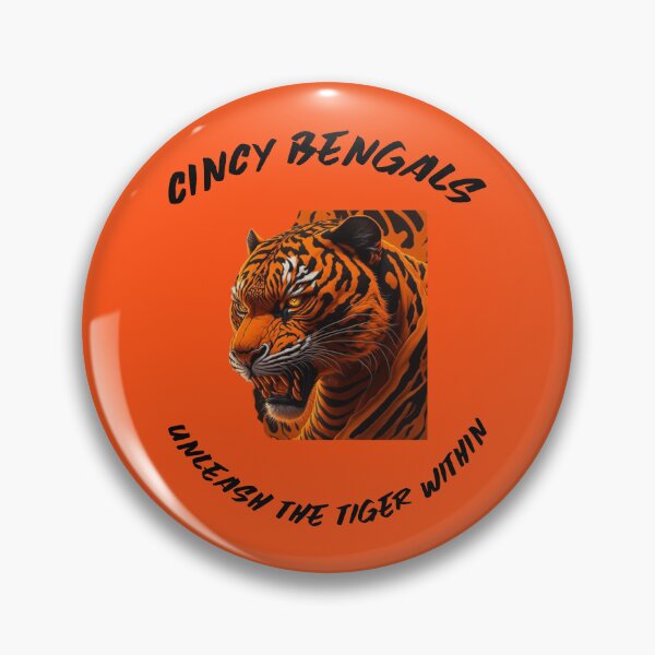 Item preview, Cincy Bengals Unleash The Tiger Within, Cincinnati Bengals  designed and sold by RiffRaffGraffix.