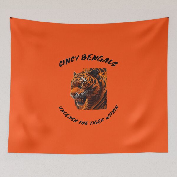 Artikelvorschau, Cincy Bengals entfesseln den inneren Tiger, Cincinnati Bengals entworfen und verkauft von RiffRaffGraffix.
