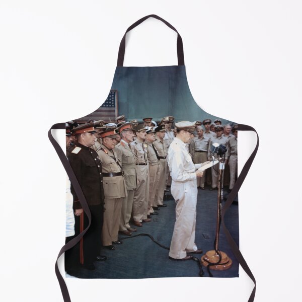 Item preview, MacArthur Speaking At Japan Surrender Ceremony - 1945 designed and sold by warishellstore.
