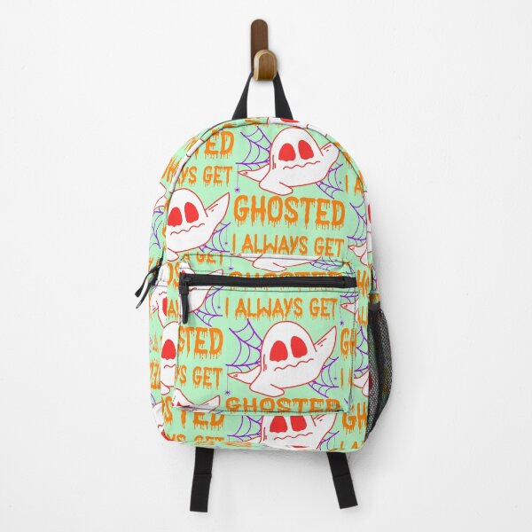Item preview, Halloween Ghost: I Always Get Ghosted Scary Funny Quote designed and sold by Nzgiftsandmore.