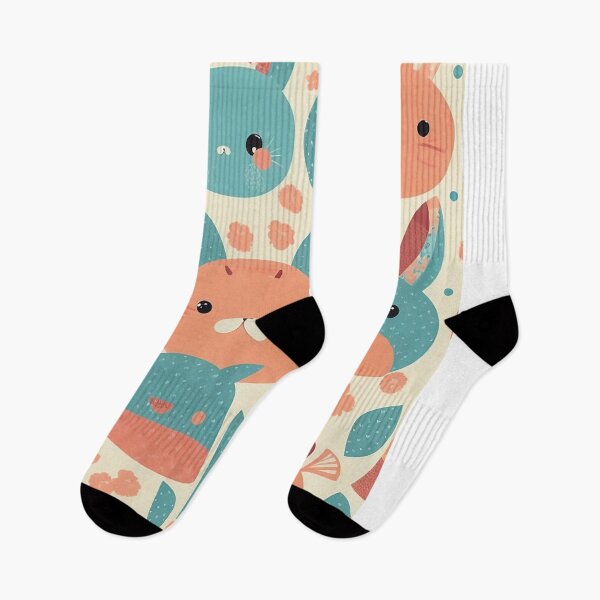 Item preview, #5 Captivating Cute Animal Face Themed Design for a Delightful Ambiance designed and sold by CyberCollective.