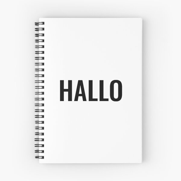 Item preview, Hallo! designed and sold by Carly Martinelli.