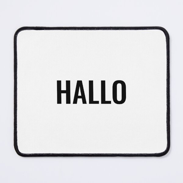Item preview, Hallo! designed and sold by Carly Martinelli.