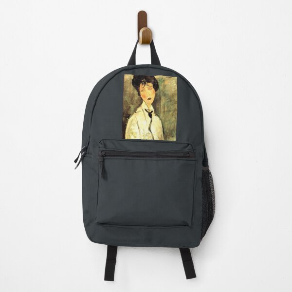Item preview, Amedeo Modigliani---Woman-With-Black-Cravat--Funny-T-Shirt designed and sold by EdwardFink68.