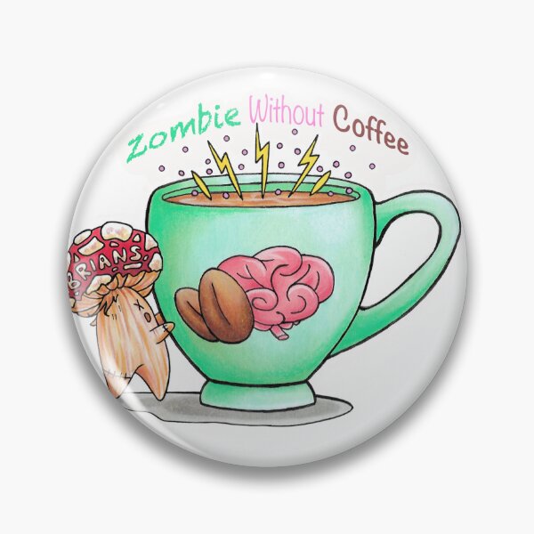 Item preview, Zombie Without Coffee designed and sold by Nicholdesigns.