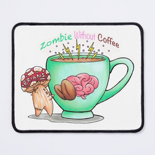 Item preview, Zombie Without Coffee designed and sold by Nicholdesigns.