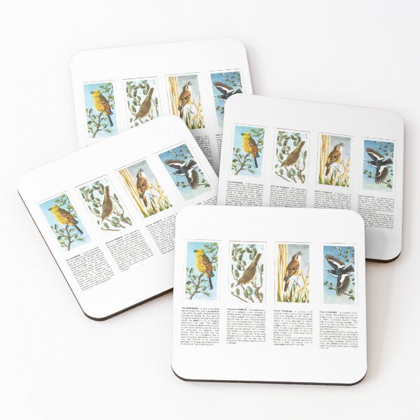 Item preview, Bird Portraits: Yellowhammer, Warblers, Flycatcher designed and sold by iamKAL.