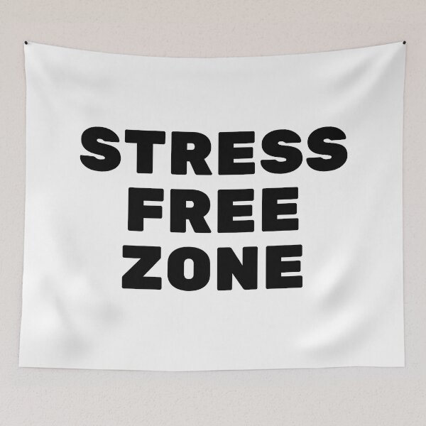 Item preview, Stress free zone - the soft life designed and sold by Inspirationmotivation.