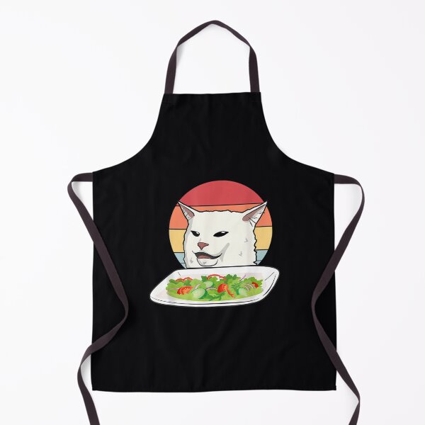 Item preview, Angry 	 yelling at confused cat at dinner table meme  	 designed and sold by zwtjbegnn72.